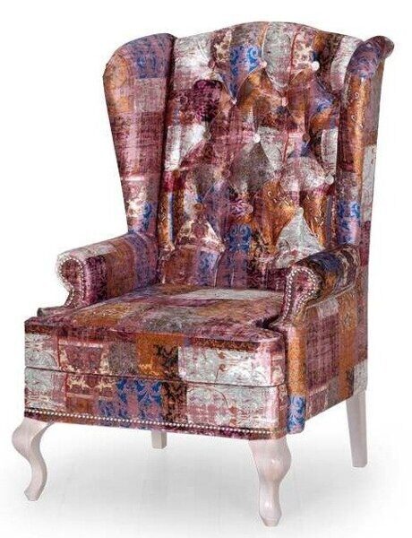 Стёганое кресло с ушами Persia